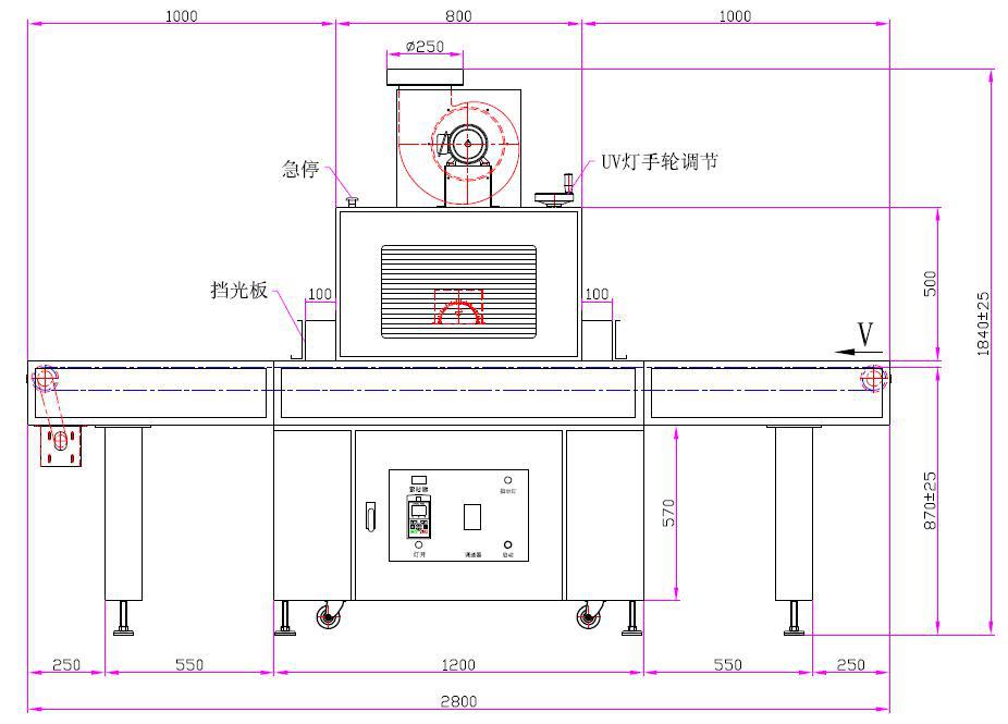 新品uv光固化机二手手提uv固化机供货商uv风冷固化机uv固化脱泡机
