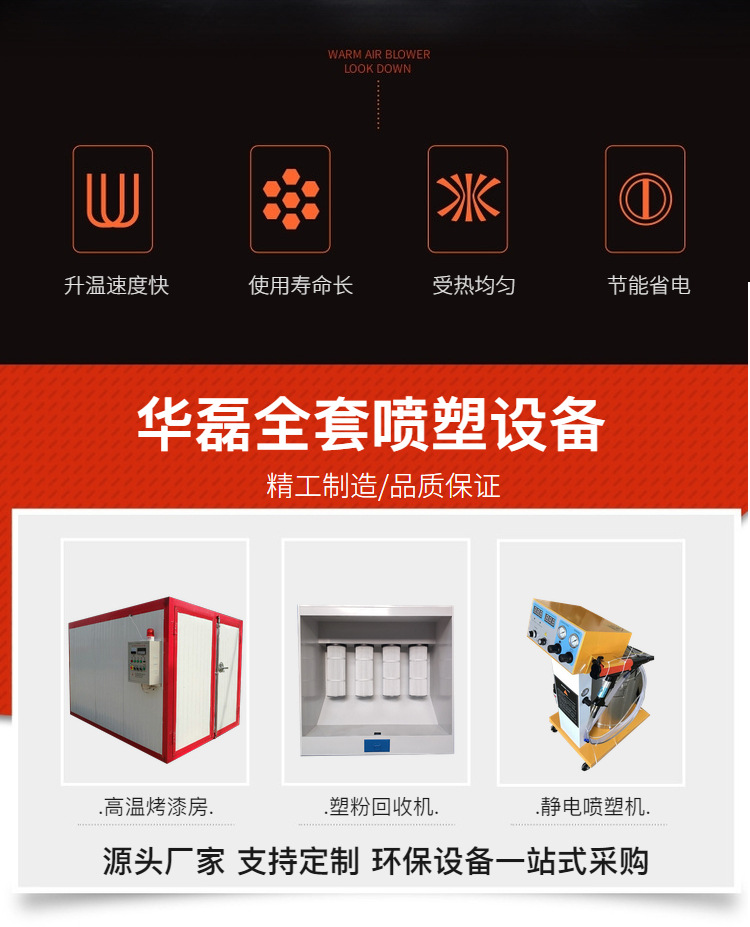烤漆设备_高温烤漆房固化炉全套喷塑设备大小型电加热燃气工业喷塑烤箱定制