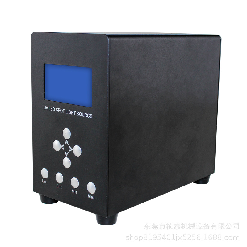 UVLED固化灯紫外线uv点光源光固机小型点胶机水油膜手提UV固化灯