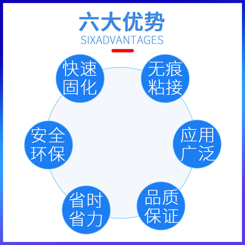 UV326BL胶水紫外线胶双重固化无影胶玻璃磁铁线圈紫外线UV固定胶