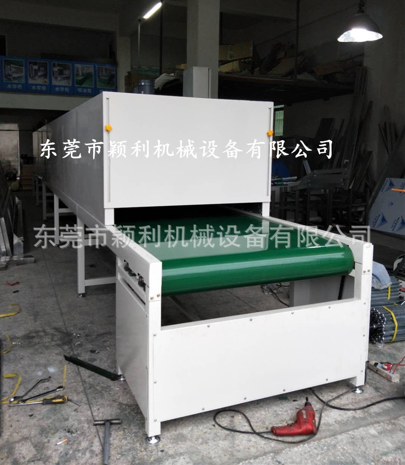 江苏隧道炉特氟龙烤炉烘干机红外线产品表面喷涂线光油胶水网带线