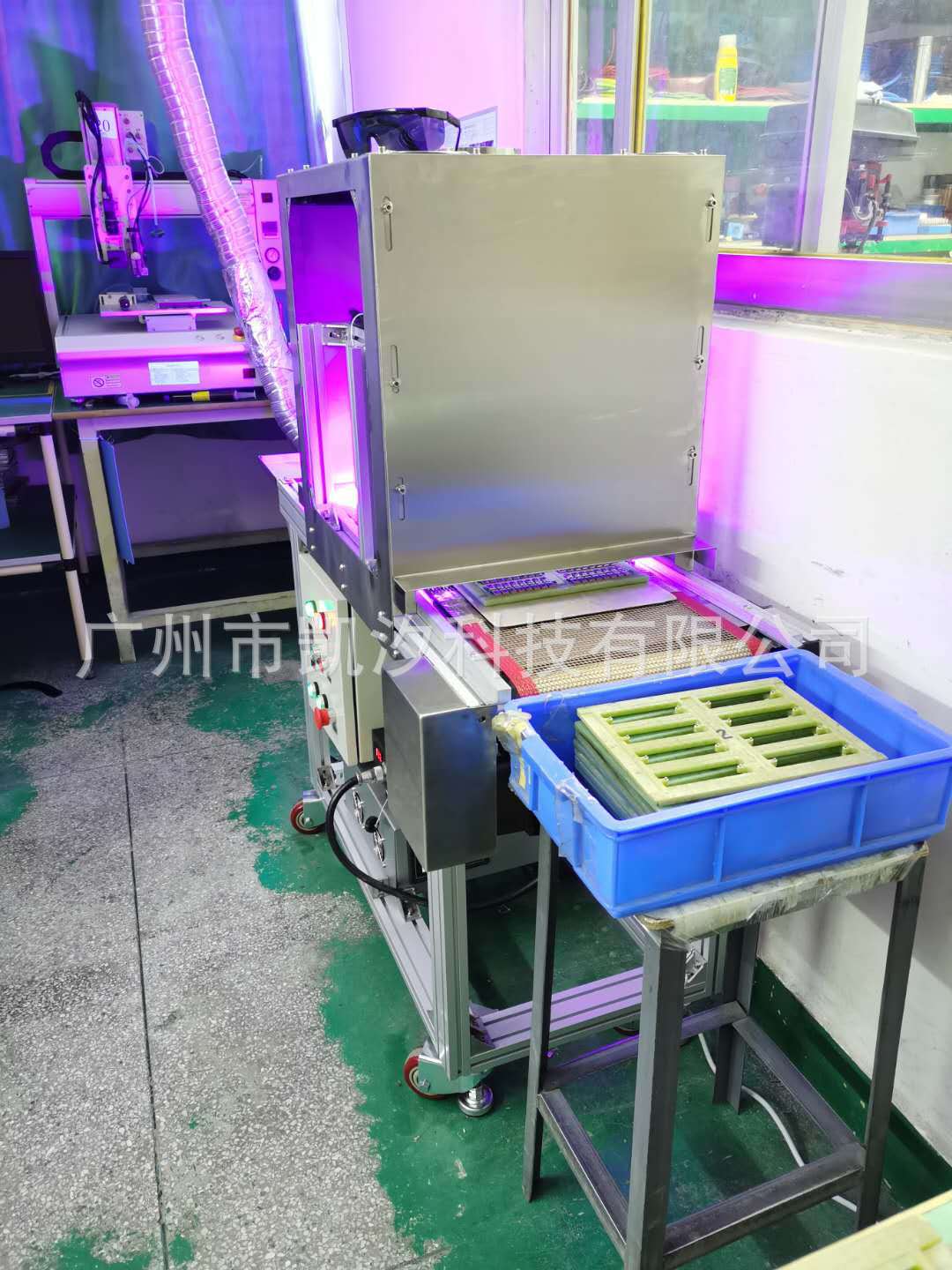 烘干固化设备_UV机LED隧道机UVLED输送机UV炉UVLED隧道炉固化炉传送带UV固化炉