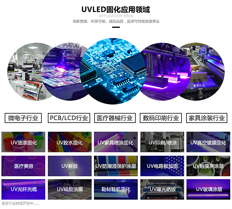 uvled固化烘干线隧道炉源头厂家固化机定制涂装胶水油墨uv固化灯