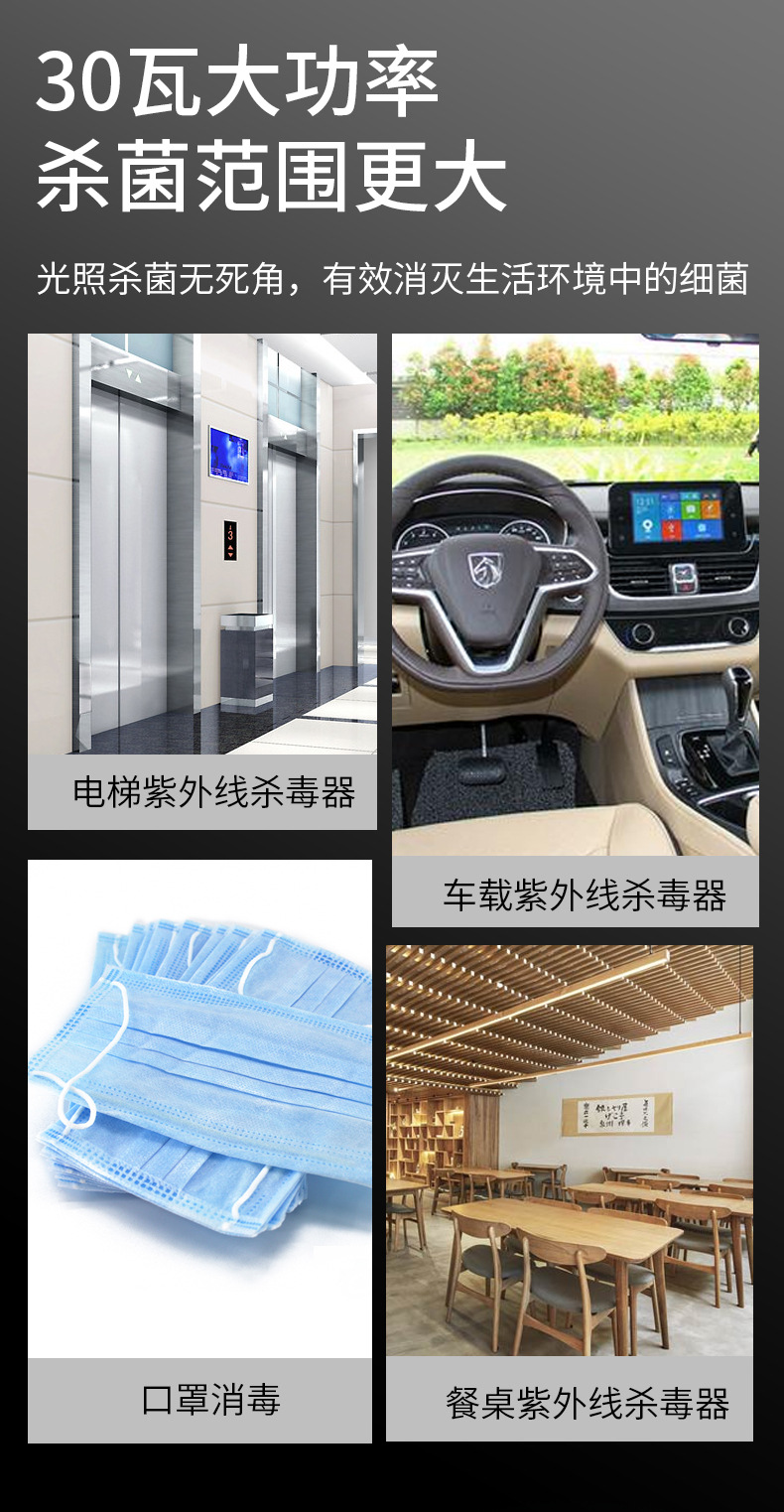 紫外线消毒灯_便携式紫外线消毒灯杀菌灯杀菌led灯uv灯
