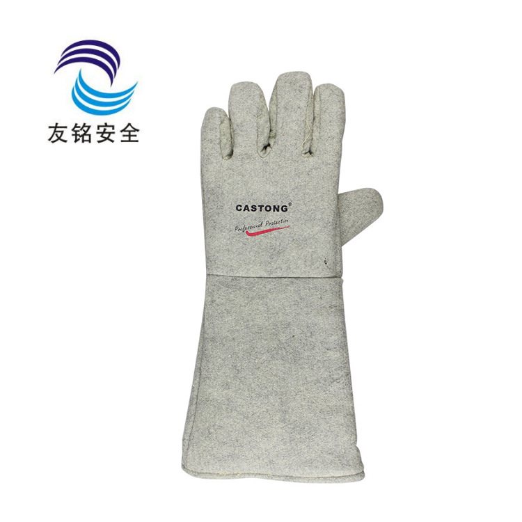 现货卡司顿GKKK15-40耐高温300工业加长隔热烧烤微波炉烤箱手套