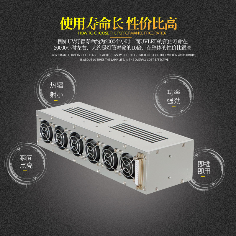 厂家直销uvled面光源光固机UVS30-250面光源uvled面固化机