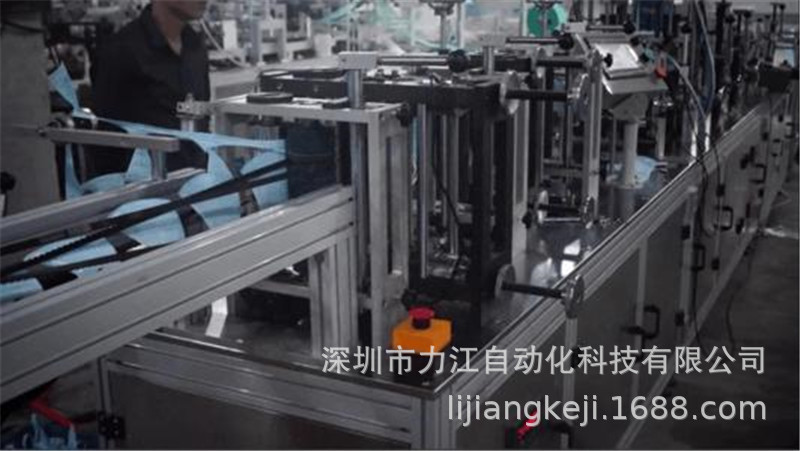 口罩点焊机_半自动口罩耳带双头平面口罩全自动超声波耳带焊接机