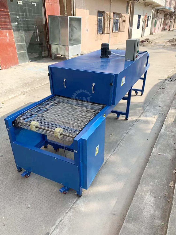丝印拉铁氟龙网带线_五金烘干机高温电热隧道炉不锈钢烤漆线丝印拉铁氟龙网带线
