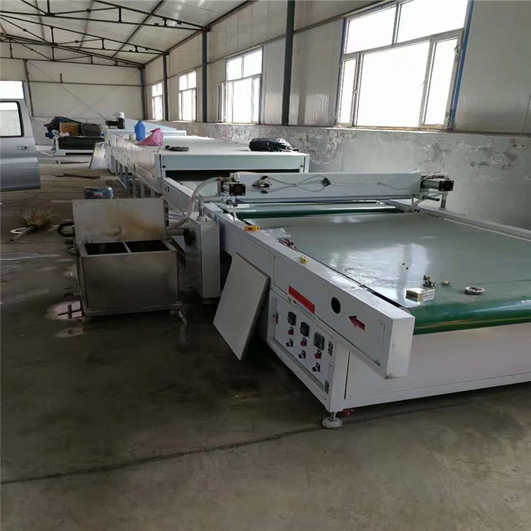 木门UV光固机厂家生产UV光油淋涂机全自动UV淋涂生产线多少钱