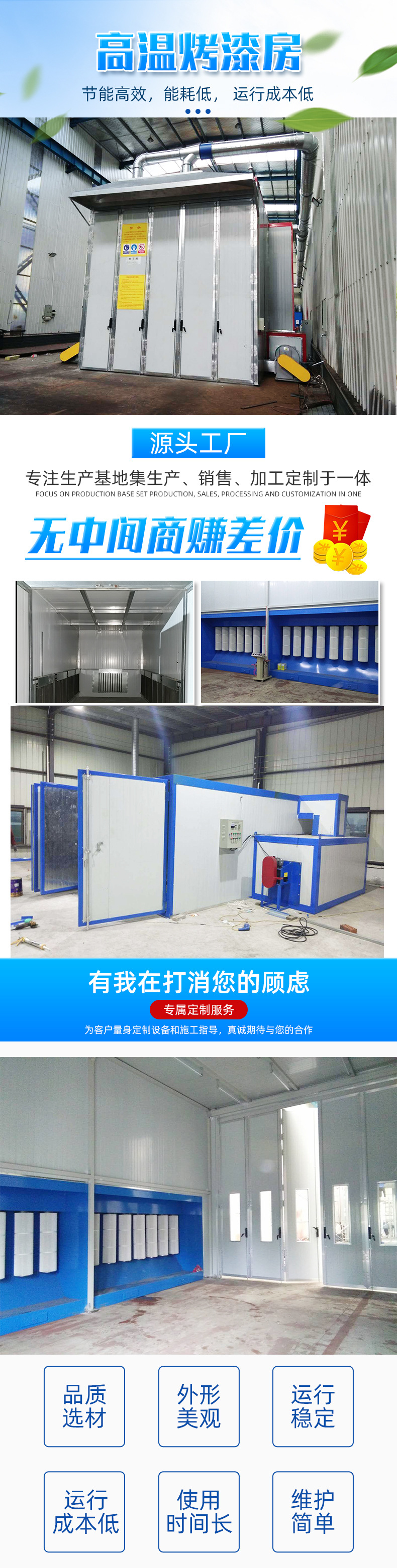 烤漆设备_涂装喷塑高温房电加热高温烤漆房工业烤箱喷塑设备固化房烘干