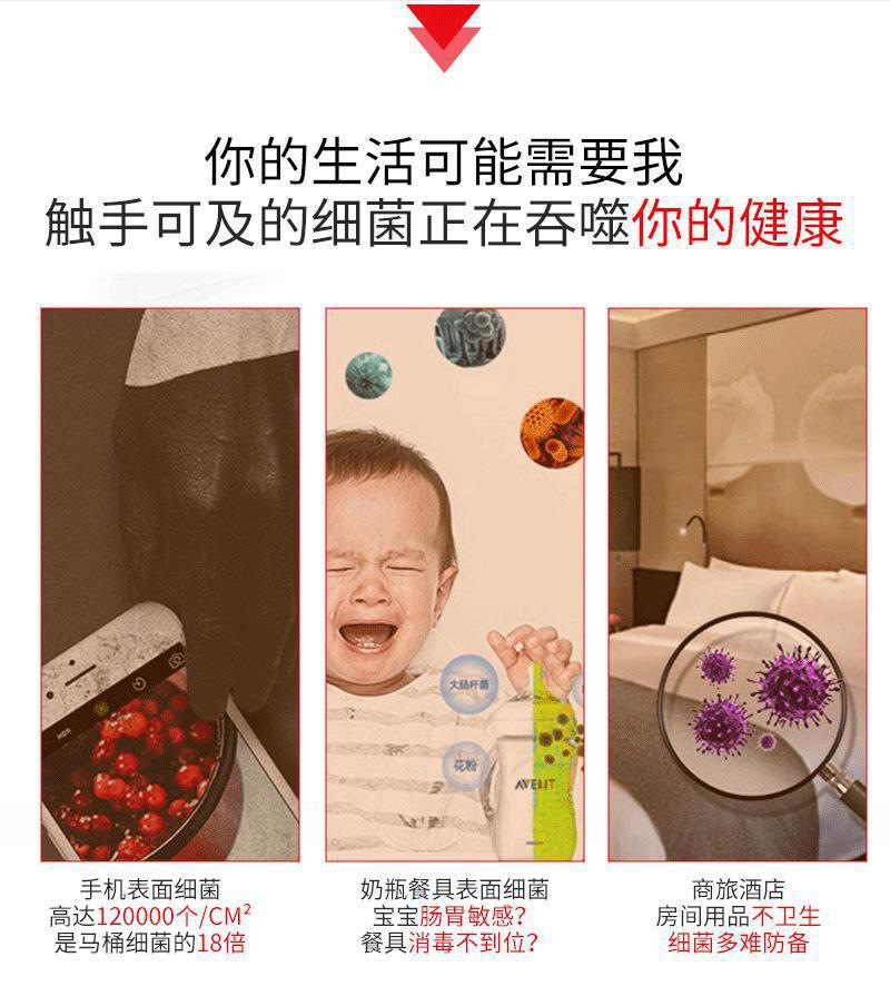 其他冷光源_UV冷阴极紫外线消毒灯杀菌灯家用折叠杀毒神器手持便携紫外线灯