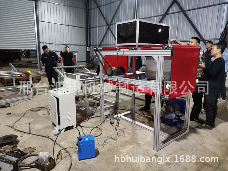 分切收卷机输送机_全自动分切收卷机输送机静电级网帘无纺布口罩设备