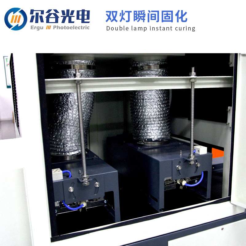 升级-紫外线UV烘干机流水线UV固化机台式UV隧道炉UV光固机6/12kw