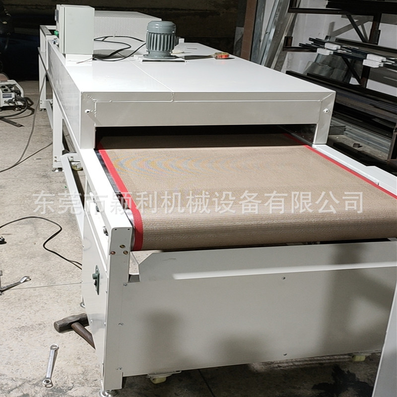 江苏隧道炉特氟龙烤炉烘干机红外线产品表面喷涂线光油胶水网带线