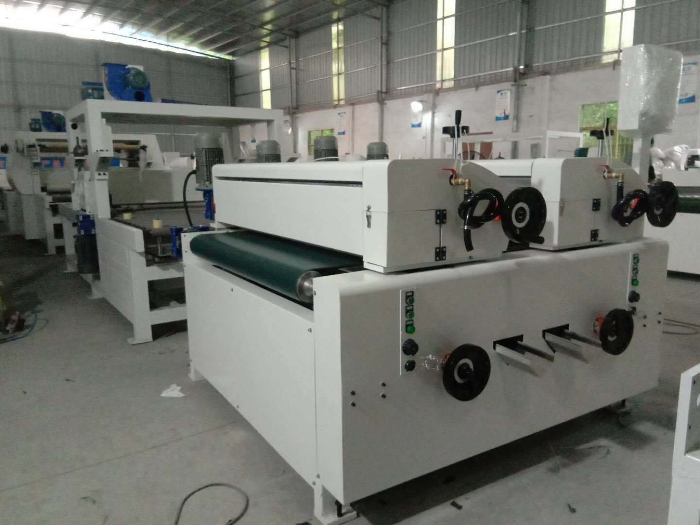 UV涂装生产线滚涂机辊印机腻子补土机UV双灯干燥机三灯固化机