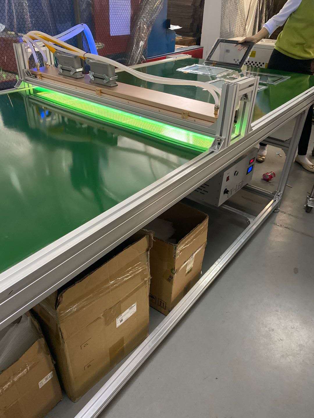 厂家直销uv固化机显示屏光学胶电容胶uv固化丝网印刷uv油墨固化