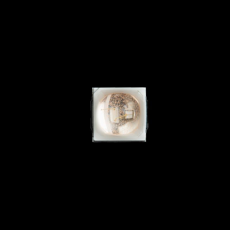 5054美甲固化365+395双波段UVLED凸杯灯珠大功率紫白光1W