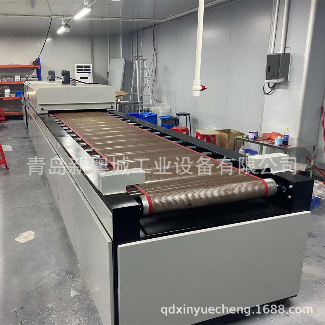 烘干固化设备_山东红外线隧道炉/IR隧道炉/烘干炉/隧道炉/青岛新粤城烘干隧道炉