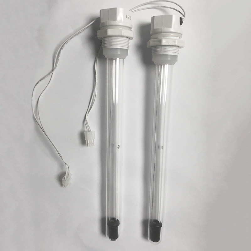 紫外线UV灯管直管185nm254nm带罩半潜式臭氧消毒灯管220V