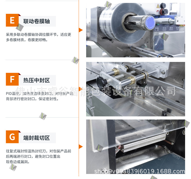 自动包装机_kn95口罩枕式包装机医用一次性口罩包装