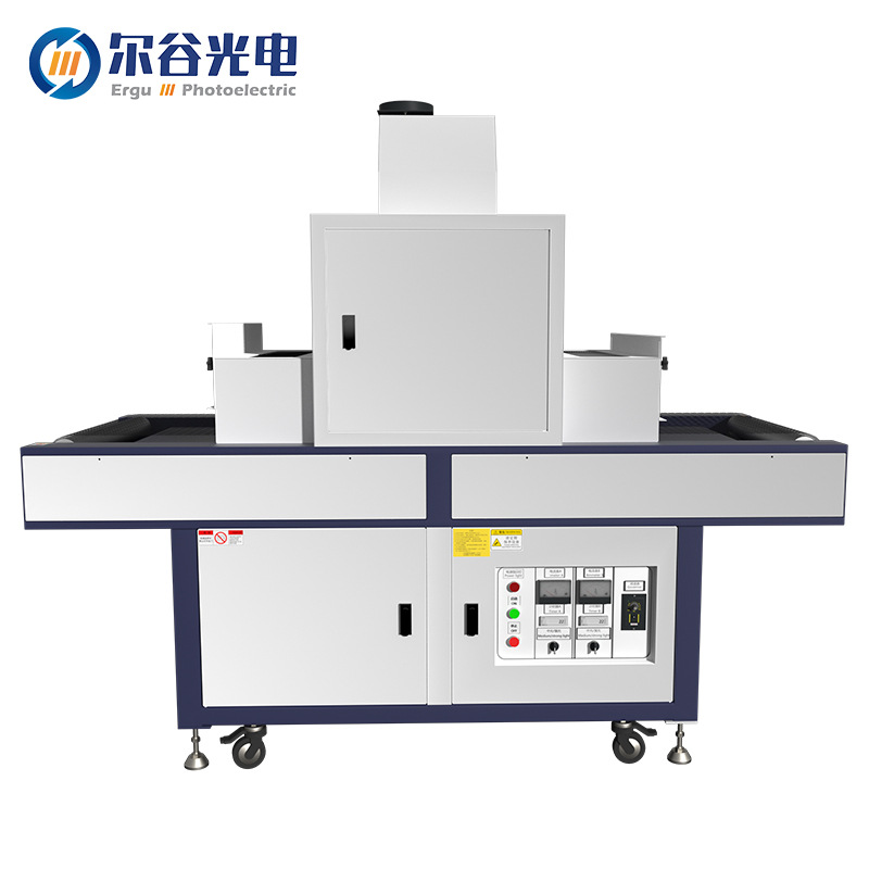 升级-紫外线UV烘干机流水线UV固化机台式UV隧道炉UV光固机6/12kw