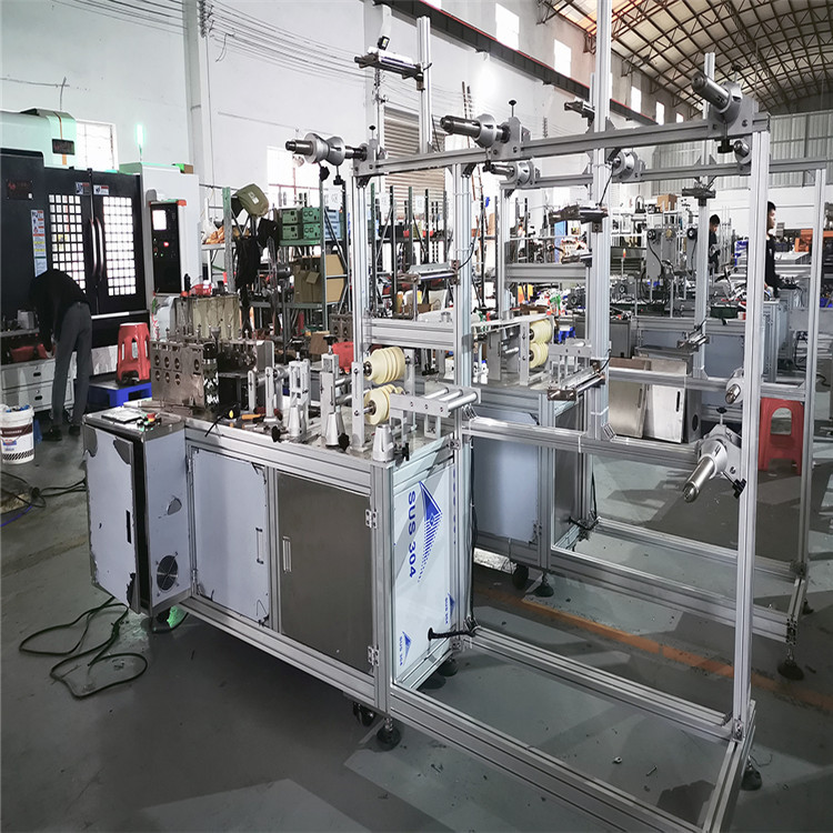 防护口罩机_现货出售全自动罩出片机全一次性医用熔喷防护