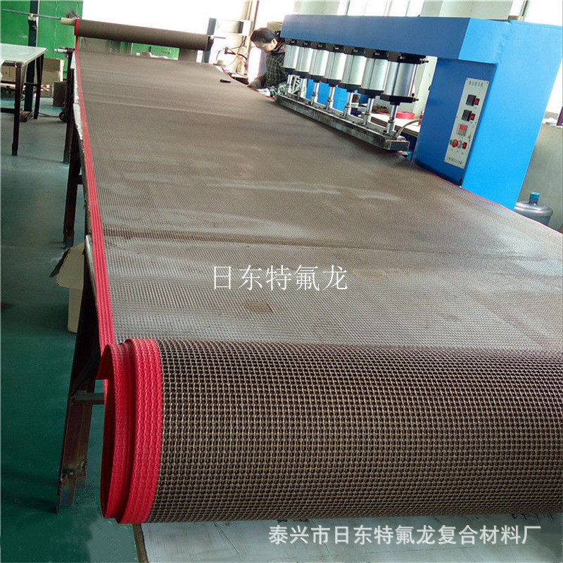 隧道炉烘干机输送带食品微波干燥铁氟龙特氟龙耐高温布带网带