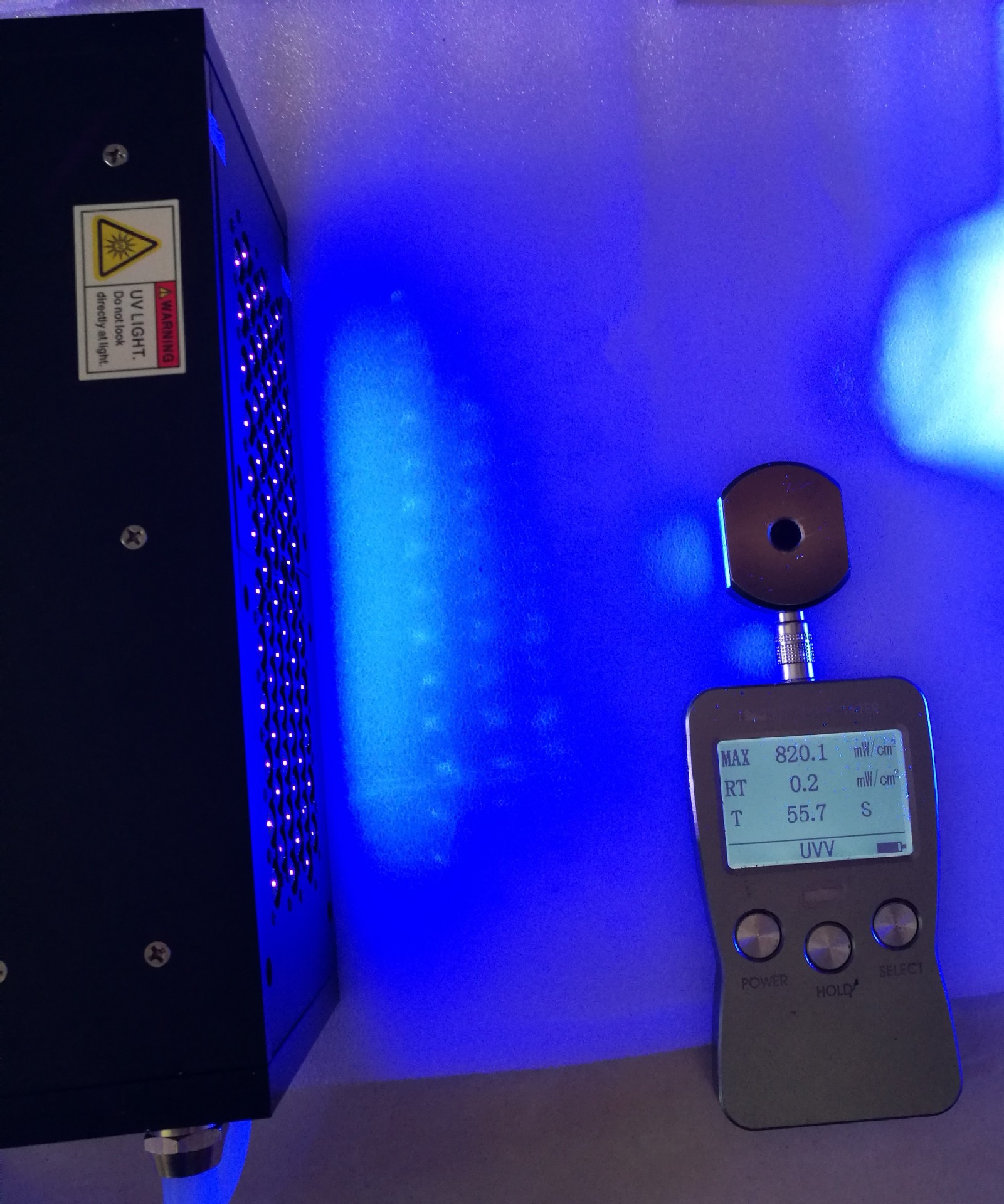 UV照度计UVLED能量计UV辐照计UVLED功率计UV光强计紫外线强度仪器