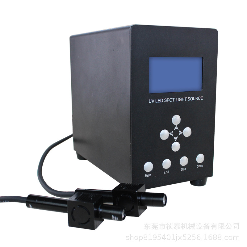 UVLED固化灯紫外线uv点光源光固机小型点胶机水油膜手提UV固化灯