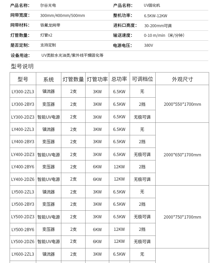 升级-紫外线UV烘干机流水线UV固化机台式UV隧道炉UV光固机6/12kw