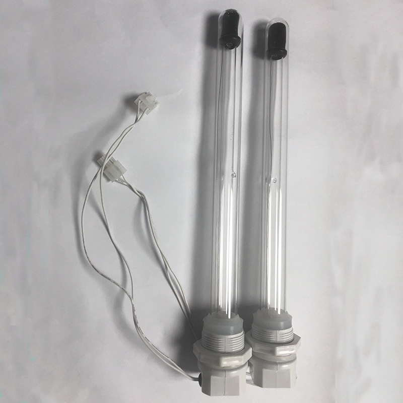 紫外线UV灯管直管185nm254nm带罩半潜式臭氧消毒灯管220V