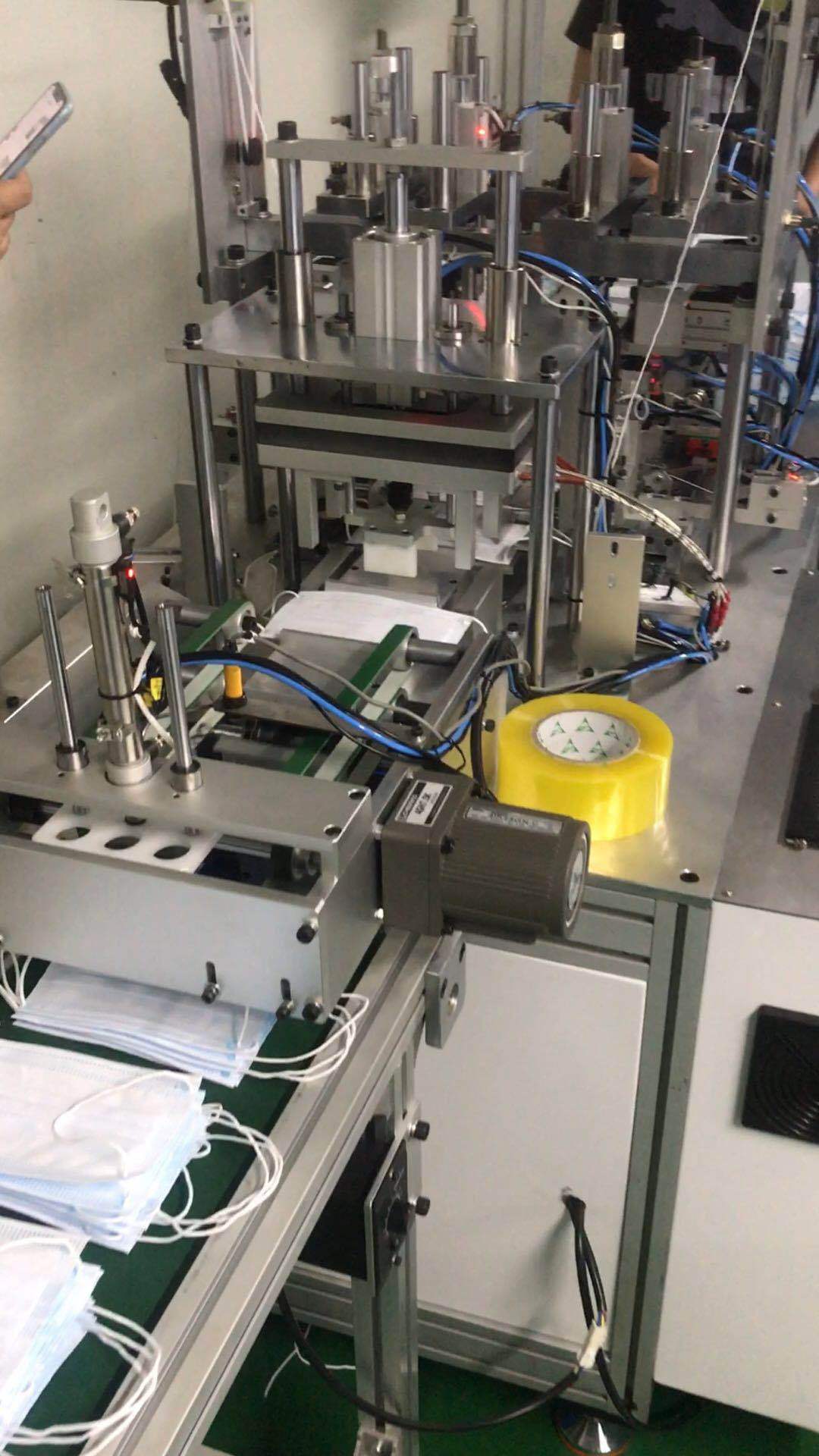 焊接设备_供应自动焊口罩耳带自动超声焊接设备平面一次性口罩超声焊接机