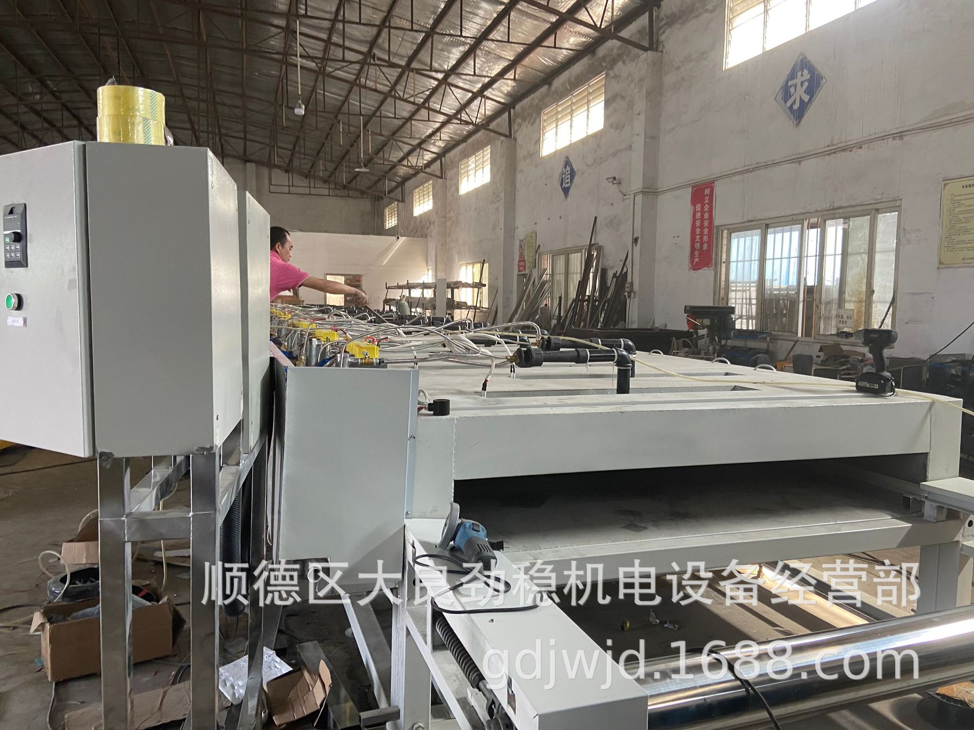 定制网带烘干线隧道式烘干炉设备煤气加热烘干非标定制烘干线
