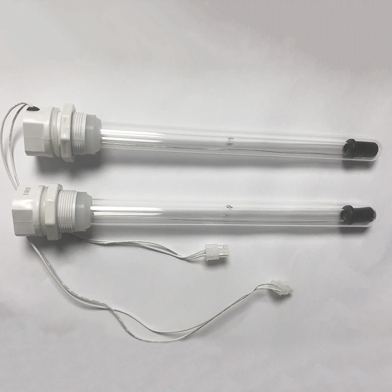 紫外线UV灯管直管185nm254nm带罩半潜式臭氧消毒灯管220V