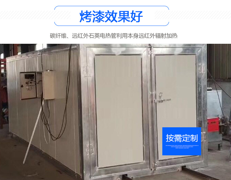 烤漆设备_高温烤漆房小型高温房固化炉涂装静电喷塑烤箱电燃气加热烘干烤房