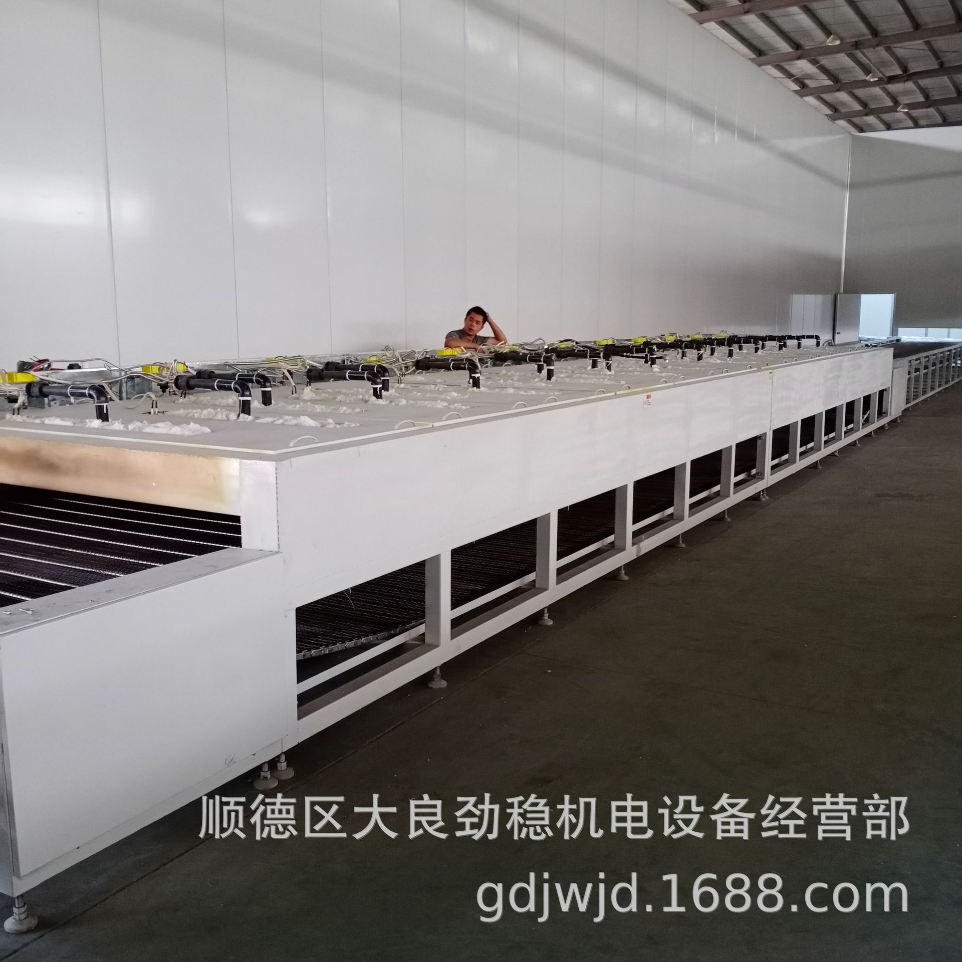 天然气高温隧道炉煤气加热网带炉天然气隧道炉按要求定制