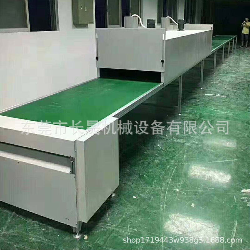 输送机_工业热风循环皮带式隧道炉烤箱输送带耐高温隧道红外线烘干流水线