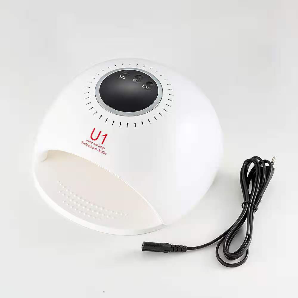 美甲灯U1高功率速干甲油胶光疗机42灯内置电源双光源UV+LED灯