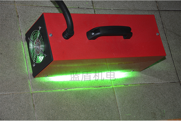 红色便携式手提uv固化机详情