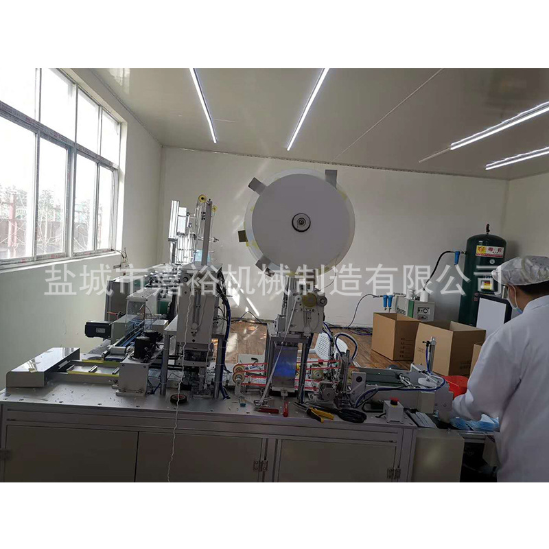 耳带点焊机_无纺布口罩焊接机超声波点带机双头口罩耳带