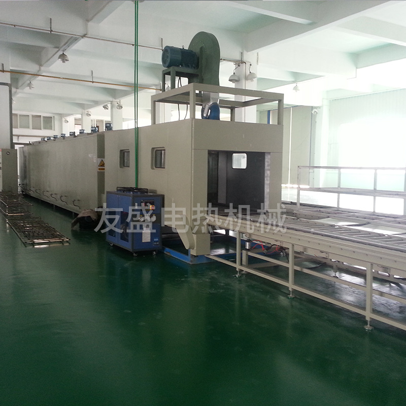 涂装生产线_厂家供应工业烘道流水线固化炉隧道炉输送线工业隧道炉定制