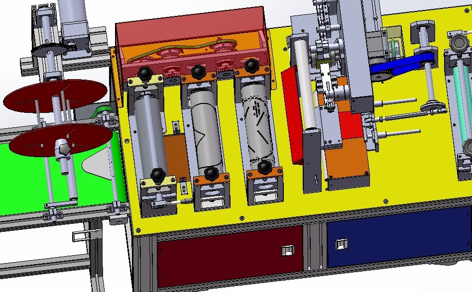 打片机_/n95口罩机打片机图纸solidworks3d、2d图纸、bom清单、程序