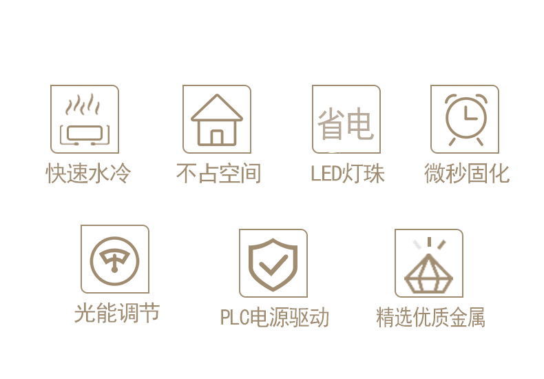 低温冷光FPC/PCB线路板uv胶固化机大功率台式紫外线UV固化炉UV机