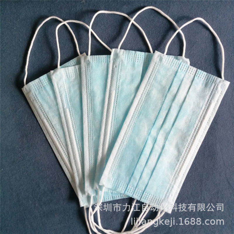 口罩点焊机_半自动口罩耳带双头平面口罩全自动超声波耳带焊接机