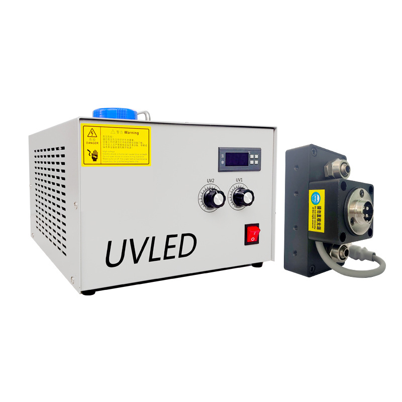 水冷uvled固化打印墨水395nm光源固化灯深圳厂家直销uv固化机系统