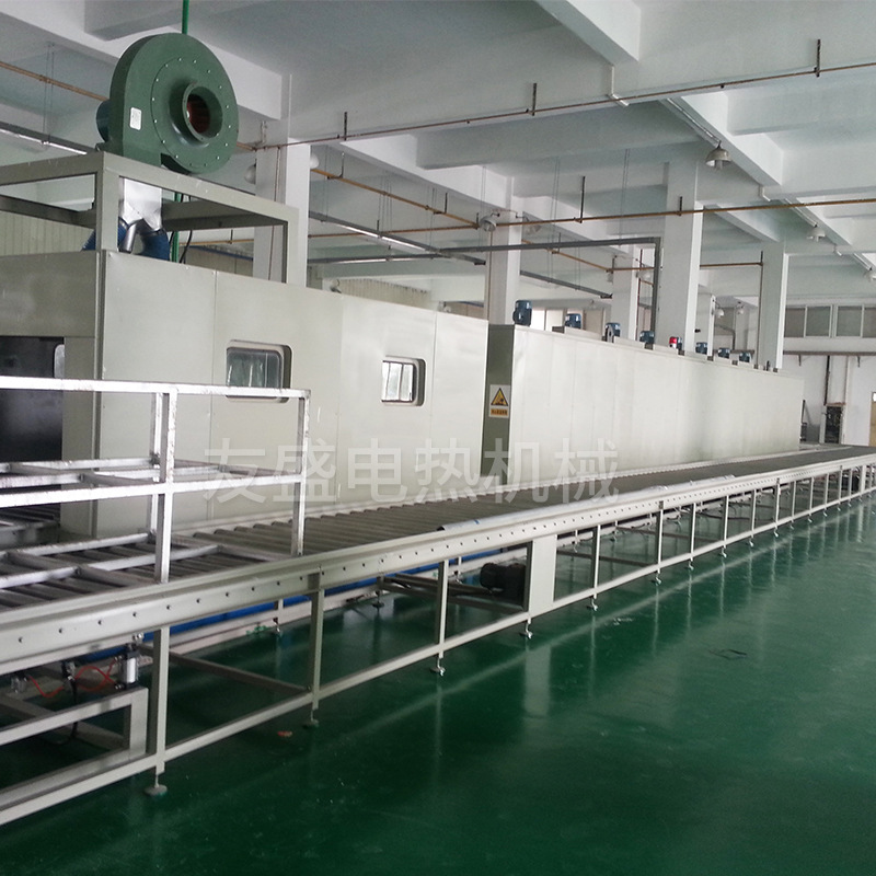 涂装生产线_厂家供应工业烘道流水线固化炉隧道炉输送线工业隧道炉定制
