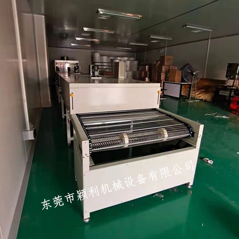 江苏隧道炉特氟龙烤炉烘干机红外线产品表面喷涂线光油胶水网带线