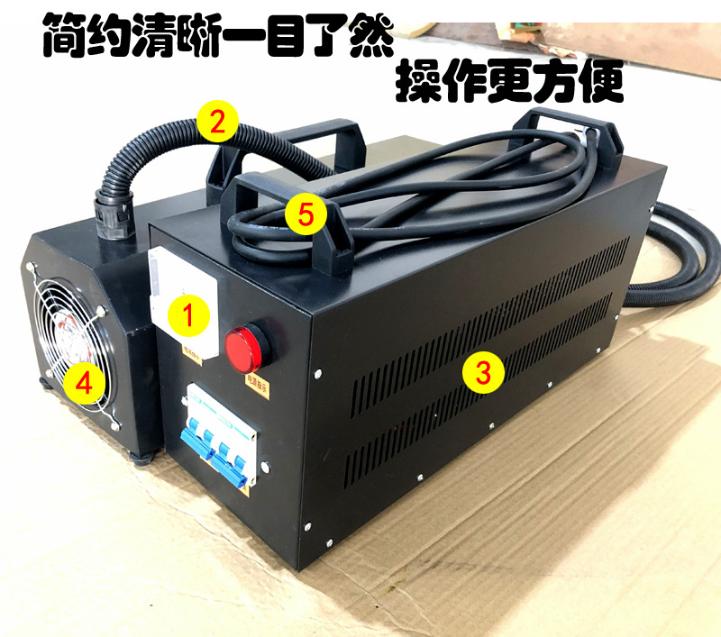 直销紫外线uv固化机手提便携式2kw大功率小型手持式uv胶固化灯