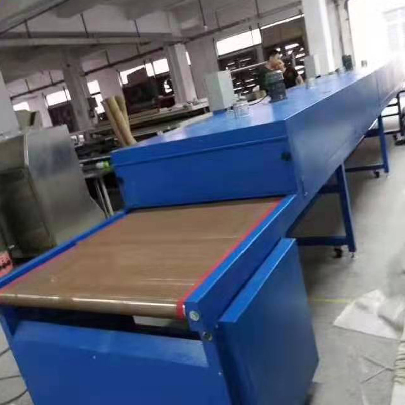 厂家定制不锈钢隧道炉铁氟龙烘干线五金丝印喷油烤干流水线网带线