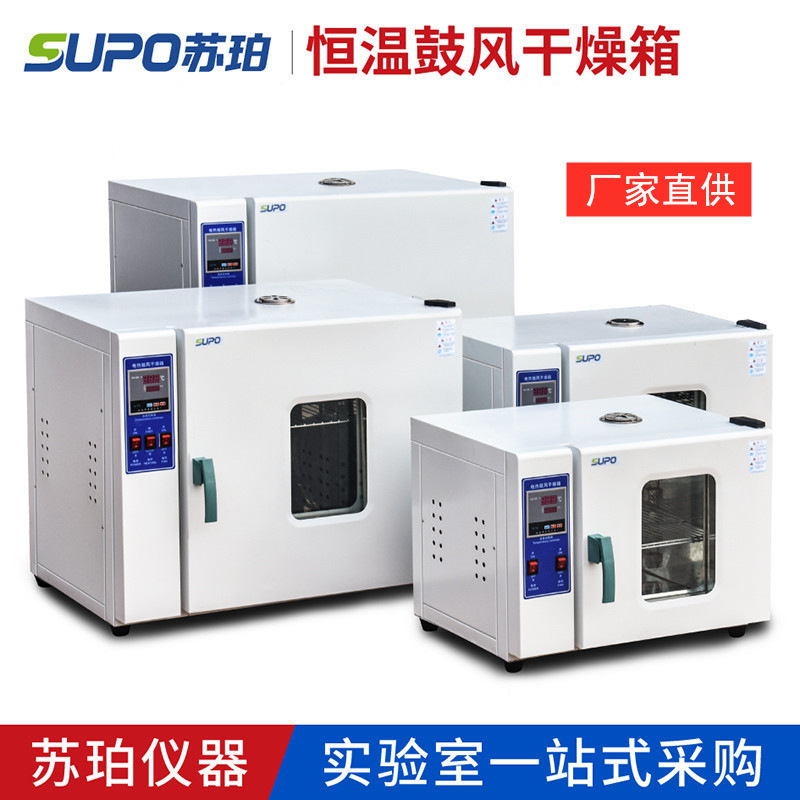 电热恒温鼓风干燥箱高温工业用热风循环烘箱烘干机烤箱小型实验室